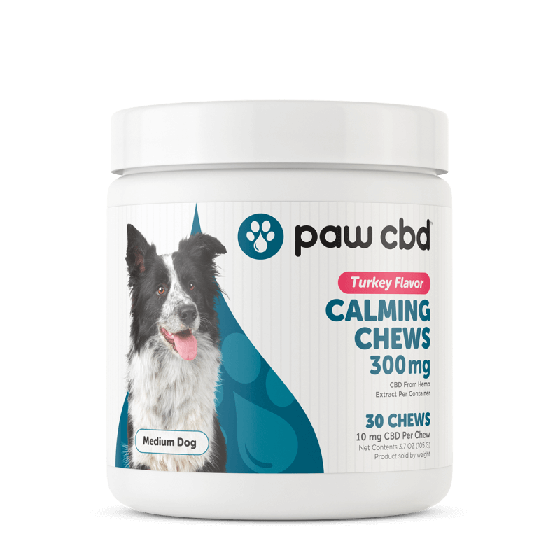 Pet CBD Calming Soft Chews for Dogs - Turkey - 300 mg - 30 Count logo